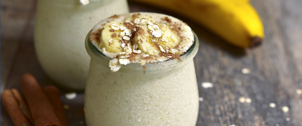 banana walnut and cinnamon shake