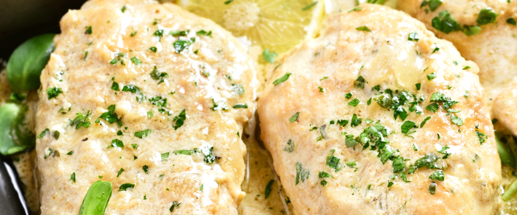 creamy herb chicken