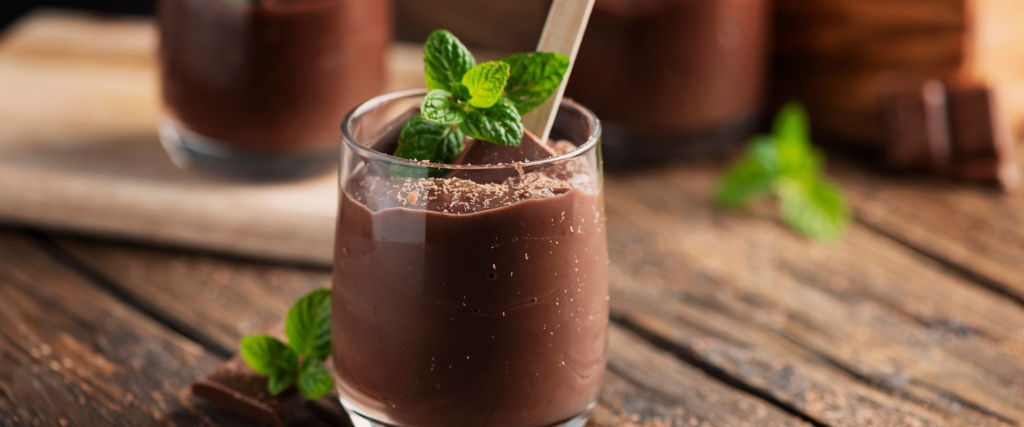 low fat chocolate pudding